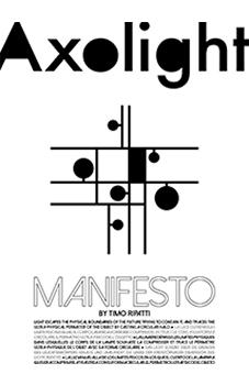 Axolight_Brochure_Manifesto 2022